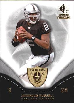 2008 SP Rookie Threads #70 JaMarcus Russell Front