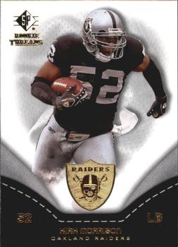 2008 SP Rookie Threads #71 Kirk Morrison Front