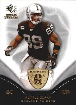 2008 SP Rookie Threads #72 Ronald Curry Front