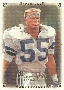 2008 Upper Deck Masterpieces #16 Brian Bosworth Front