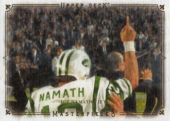 2008 Upper Deck Masterpieces #47 Joe Namath Front