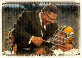 2008 Upper Deck Masterpieces #86 Vince Lombardi Front