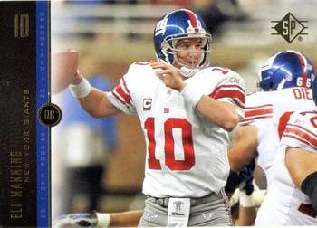 2008 SP Rookie Edition #54 Eli Manning Front