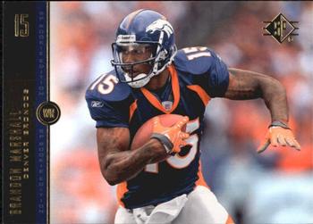 2008 SP Rookie Edition #38 Brandon Marshall Front