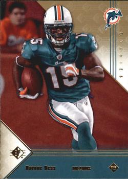 2008 SP Rookie Edition #132 Davone Bess Front