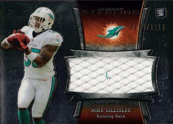 2013 Bowman Sterling - Jumbo Rookie Relics #BSJRR-MGI Mike Gillislee Front