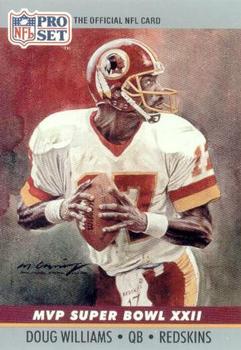 1990 Pro Set - Super Bowl MVP Collectibles #22 Doug Williams Front