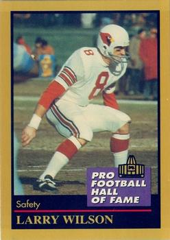 1991 Enor Pro Football HOF #152 Larry Wilson Front