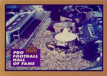 1991 Enor Pro Football HOF #155 HOF Enshrinement Day Front