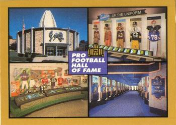1991 Enor Pro Football HOF #1A Pro Football Hall of Fame Front