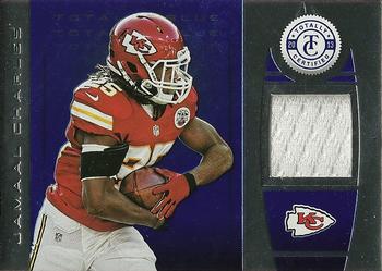 2013 Panini Totally Certified - Totally Blue Materials #65 Jamaal Charles Front