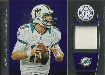 2013 Panini Totally Certified - Totally Blue Materials #77 Ryan Tannehill Front