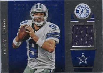 2013 Panini Totally Certified - Totally Blue Materials #83 Tony Romo Front
