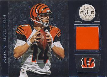 2013 Panini Totally Certified - Gold Materials Prime #39 Andy Dalton Front