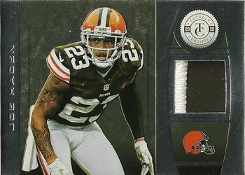 2013 Panini Totally Certified - Gold Materials Prime #67 Joe Haden Front