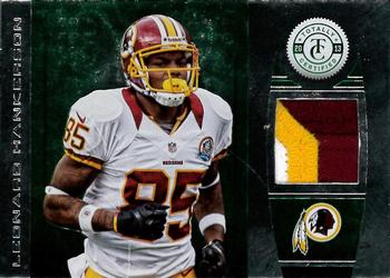 2013 Panini Totally Certified - Green Materials Prime #70 Leonard Hankerson Front