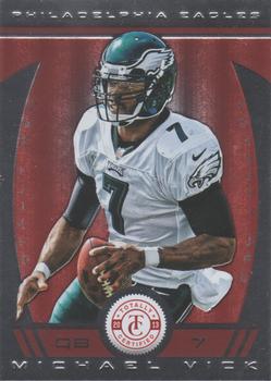 2013 Panini Totally Certified - Totally Red #37 Michael Vick Front