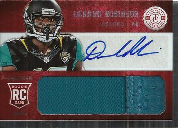 2013 Panini Totally Certified - Totally Red Signatures #216 Denard Robinson Front