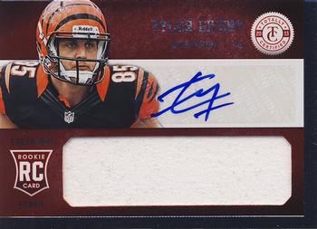 2013 Panini Totally Certified - Totally Red Signatures #247 Tyler Eifert Front
