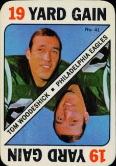 1971 Topps - Game Inserts #41 Tom Woodeshick Front