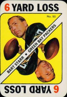 1971 Topps - Game Inserts #50 Bart Starr Front