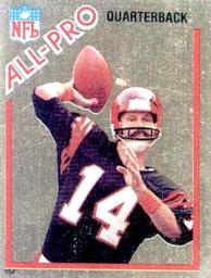 1982 Topps Stickers #154 Ken Anderson Front