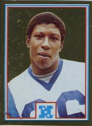 1982 Topps Stickers #74 Wendell Tyler Front