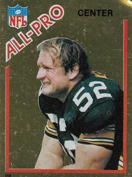 1982 Topps Stickers #158 Mike Webster Front