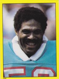 1982 Topps Stickers #210 Robert Brazile Front