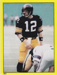 1982 Topps Stickers #263 Terry Bradshaw Front