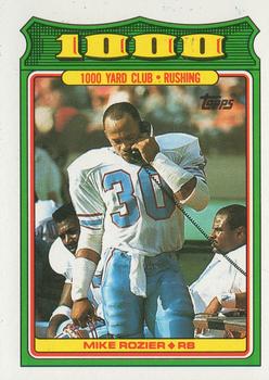 1988 Topps - 1000 Yard Club #10 Mike Rozier Front