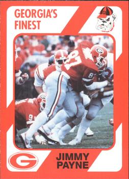 1989 Collegiate Collection Georgia Bulldogs (200) #51 Jimmy Payne Front