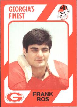 1989 Collegiate Collection Georgia Bulldogs (200) #85 Frank Ros Front