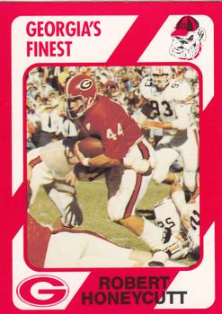 1989 Collegiate Collection Georgia Bulldogs (200) #129 Robert Honeycutt Front