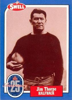 1988 Swell Greats #114 Jim Thorpe Front