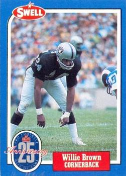 1988 Swell Greats #35 Willie Brown Front