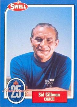 1988 Swell Greats #44 Sid Gillman Front