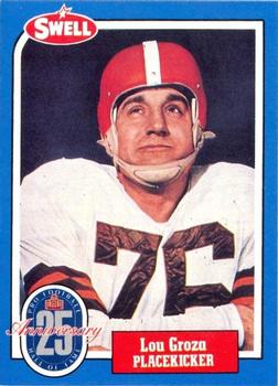 1988 Swell Greats #46 Lou Groza Front