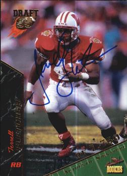 1995 Signature Rookies  - Autographs #30 Terrell Fletcher Front
