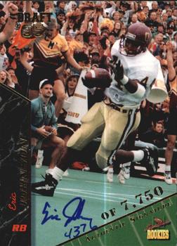 1995 Signature Rookies  - Autographs #43 Eric Johnson Front