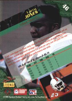 1995 Signature Rookies  - Autographs #46 Larry Jones Back