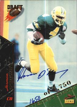 1995 Signature Rookies  - Autographs #56 Herman O'Berry Front