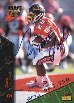 1995 Signature Rookies  - Autographs #58 Tyrone Poole Front