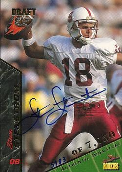 1995 Signature Rookies  - Autographs #65 Steve Stenstrom Front