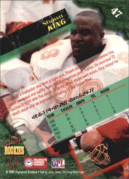 1995 Signature Rookies  - Autographs International #47 Shawn King Back