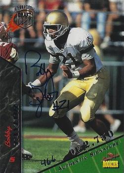 1995 Signature Rookies  - Autographs International #69 Bobby Taylor Front