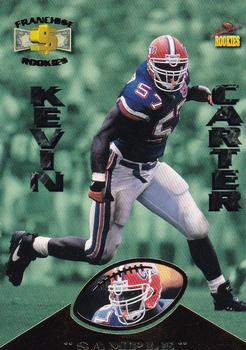 1995 Signature Rookies  - Franchise Rookies Samples Gold #R2 Kevin Carter Front