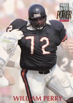 1992 Pro Set Power #72 William Perry Front