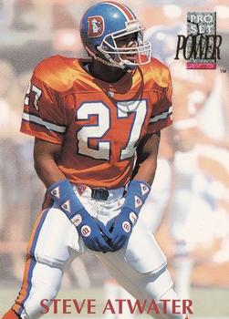 1992 Pro Set Power #127 Steve Atwater Front
