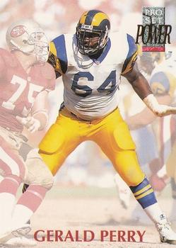 1992 Pro Set Power #164 Gerald Perry Front